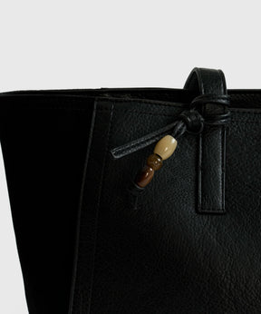 Bolso Notebook Fake Suede Charm Resina