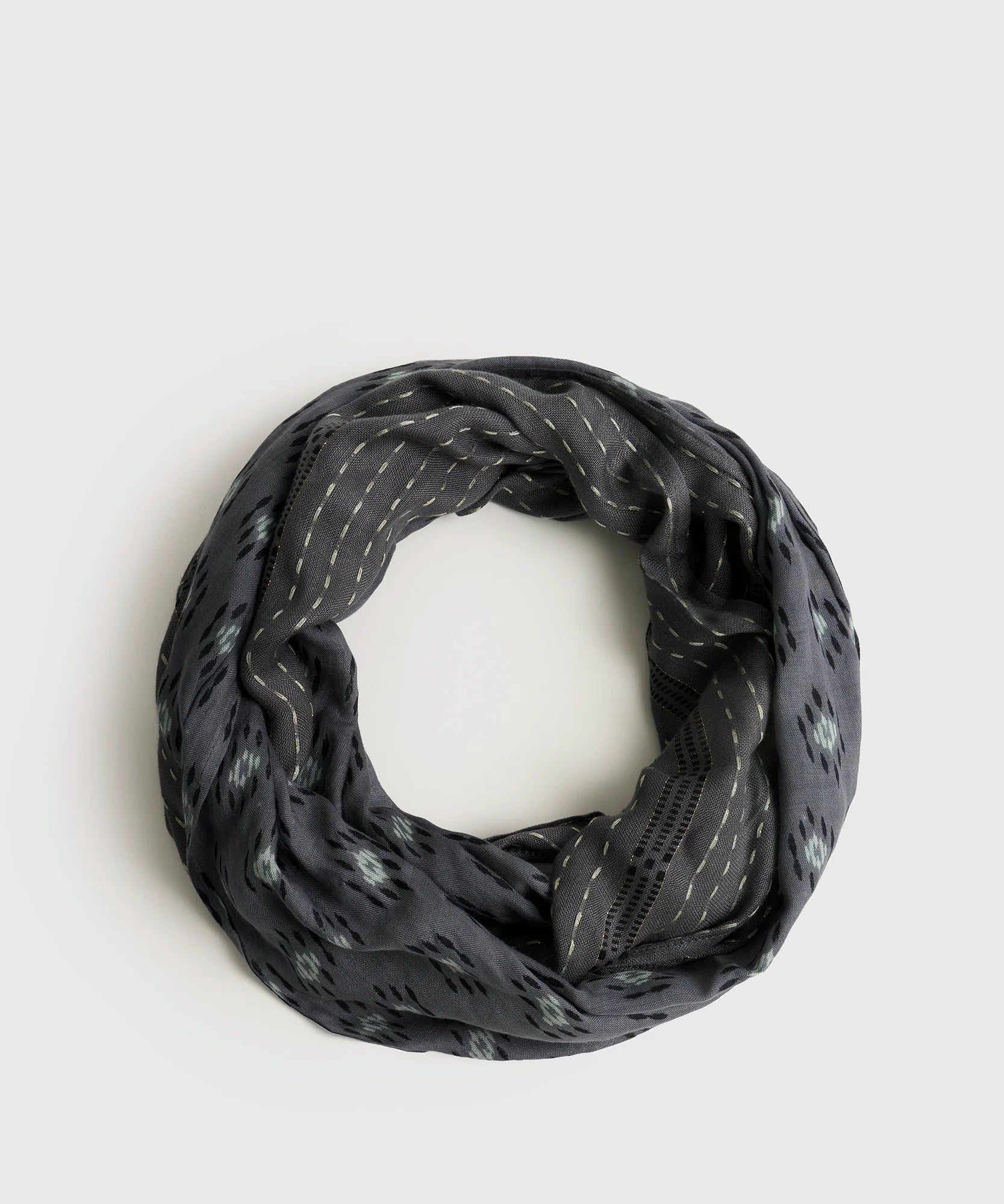 Bufanda Loop Hexágonos Boho