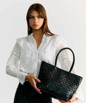 Cartera De Hombro Tejida Woman