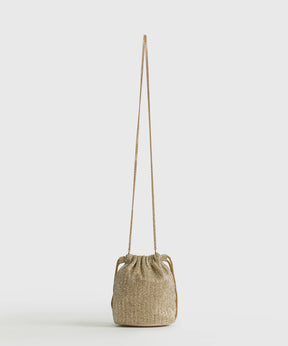 Cartera Bandolera Bucket Mostacillas