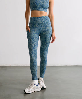 Calza Deportiva Estampado Flores Active