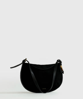 Cartera Bandolera Fake Suede Solapa