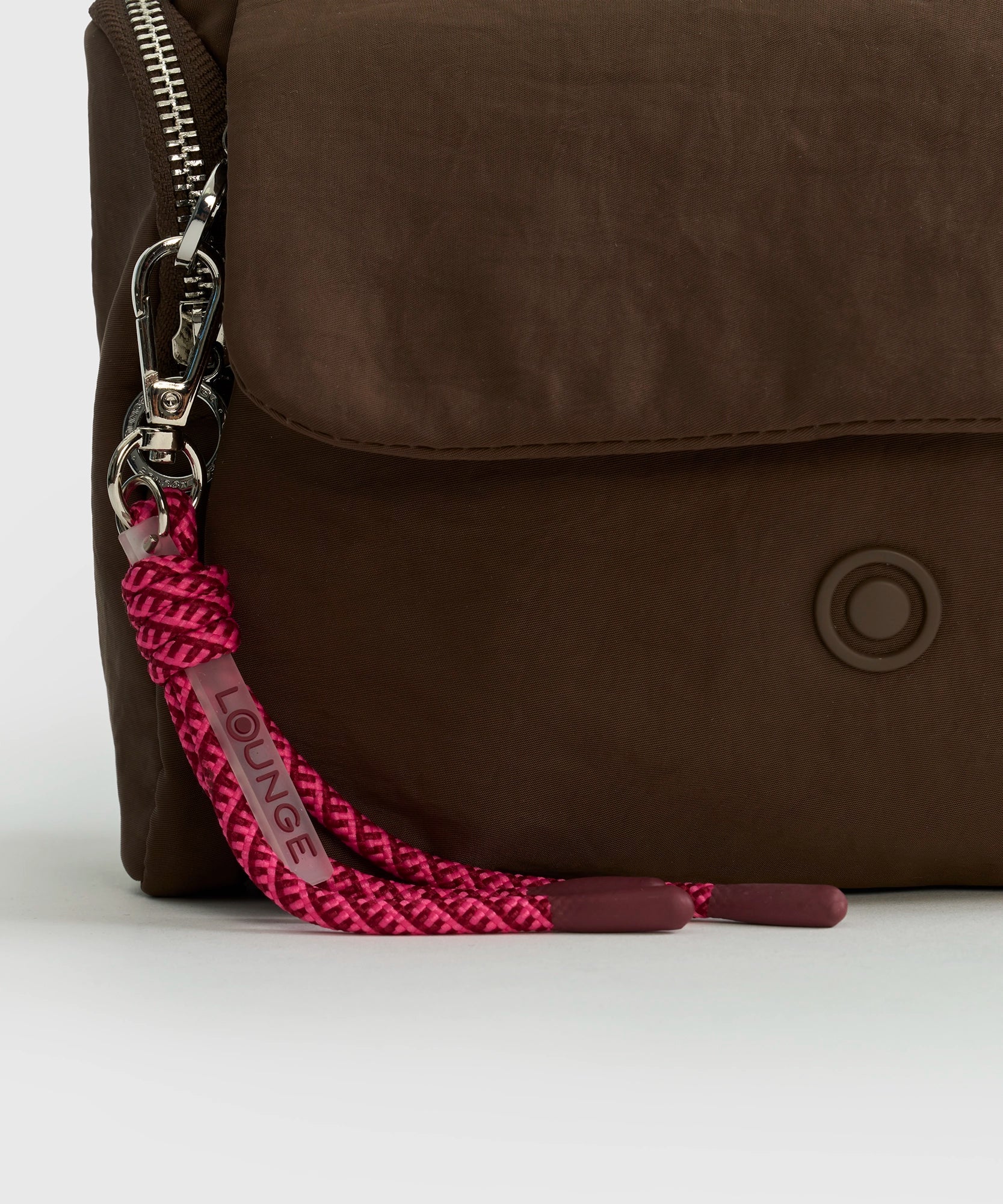 Cartera Bandolera Nylon Cierre Snap Street