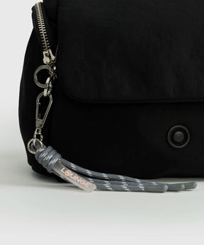 Cartera Bandolera Nylon Cierre Snap Street