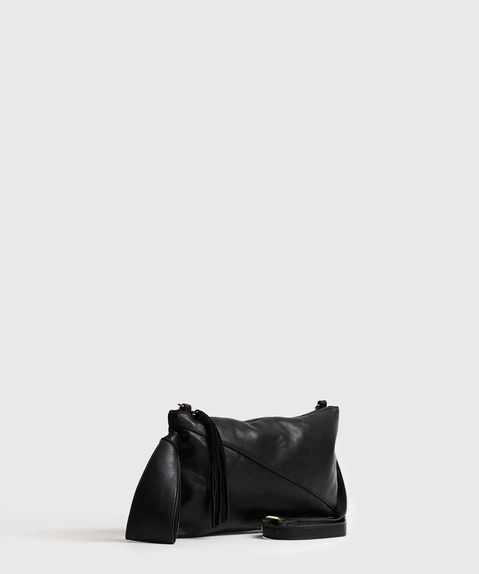 Cartera Bandolera Tassel Fake Suede Boho