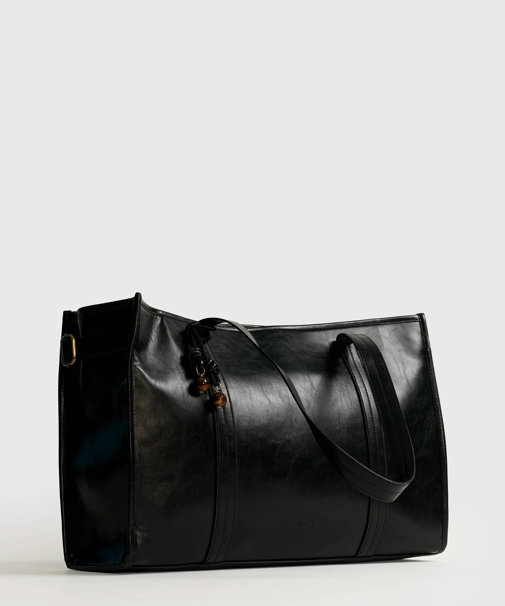 Cartera De Hombro Acharolada