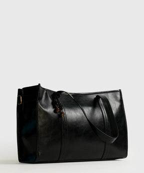 Cartera De Hombro Acharolada