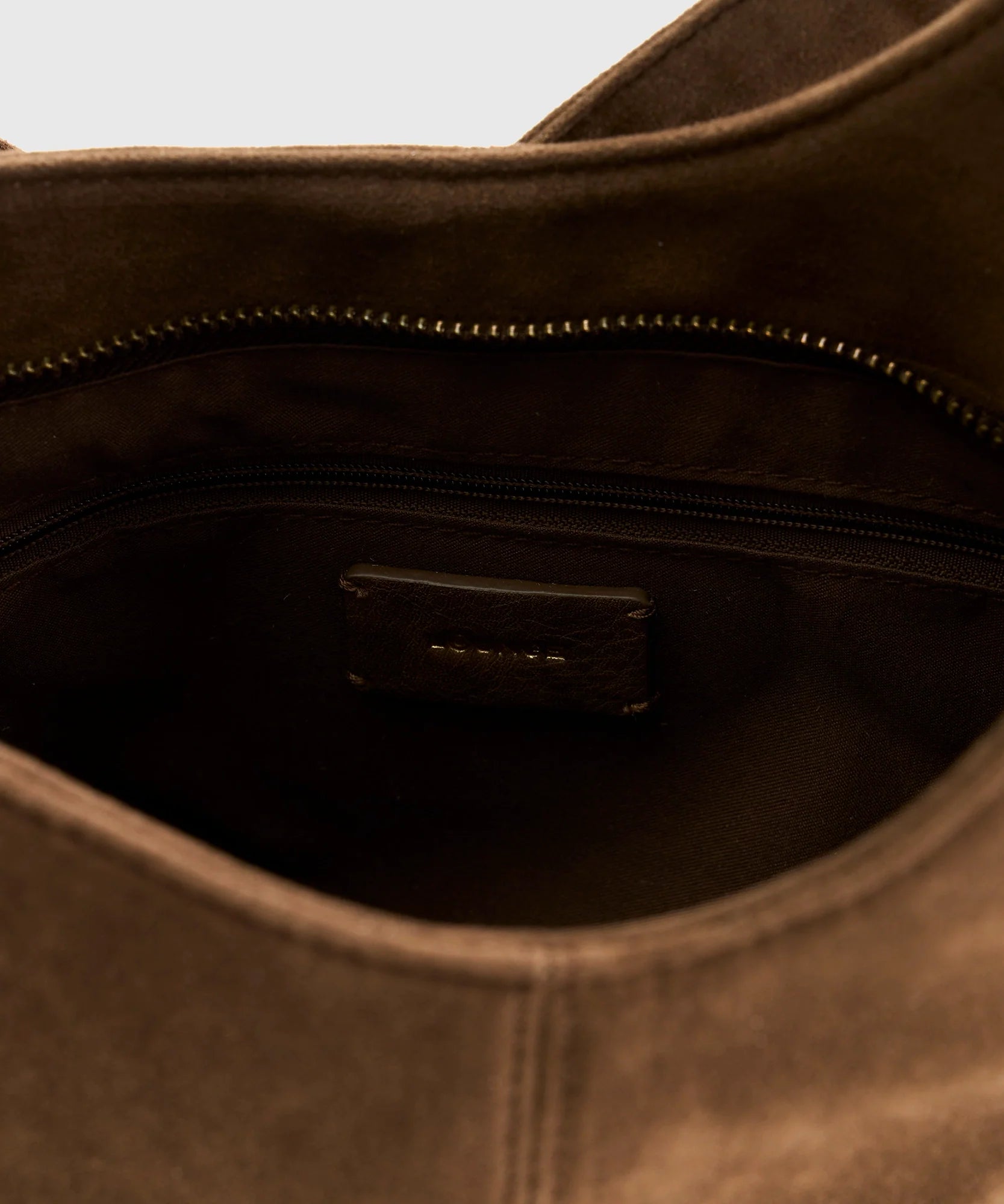 Cartera De Hombro Asimétrica Fake Suede Woman