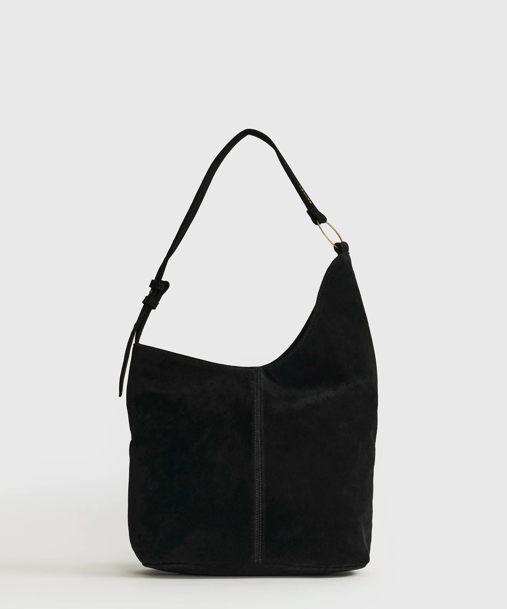 Cartera De Hombro Asimétrica Fake Suede Woman