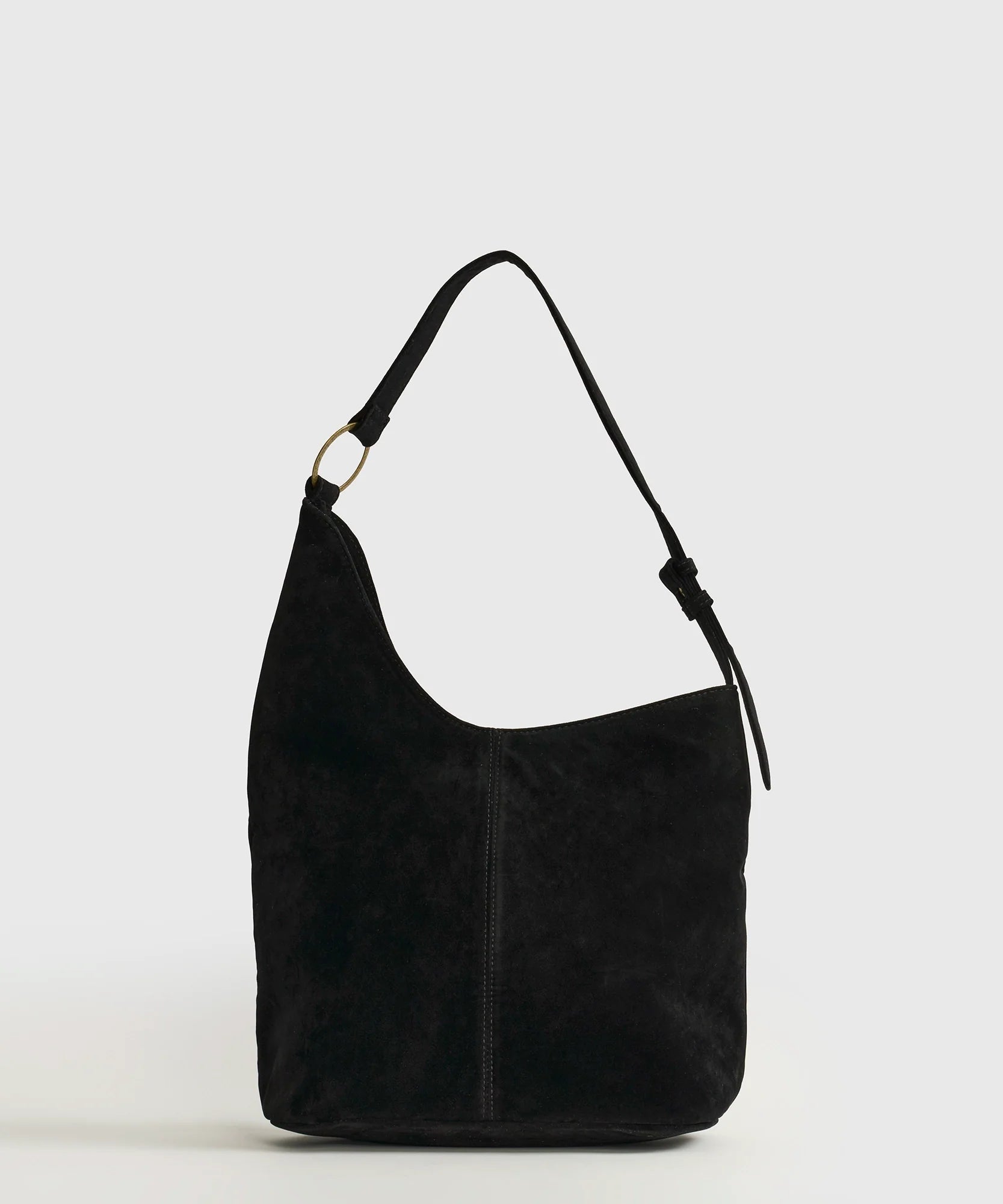 Cartera De Hombro Asimétrica Fake Suede Woman