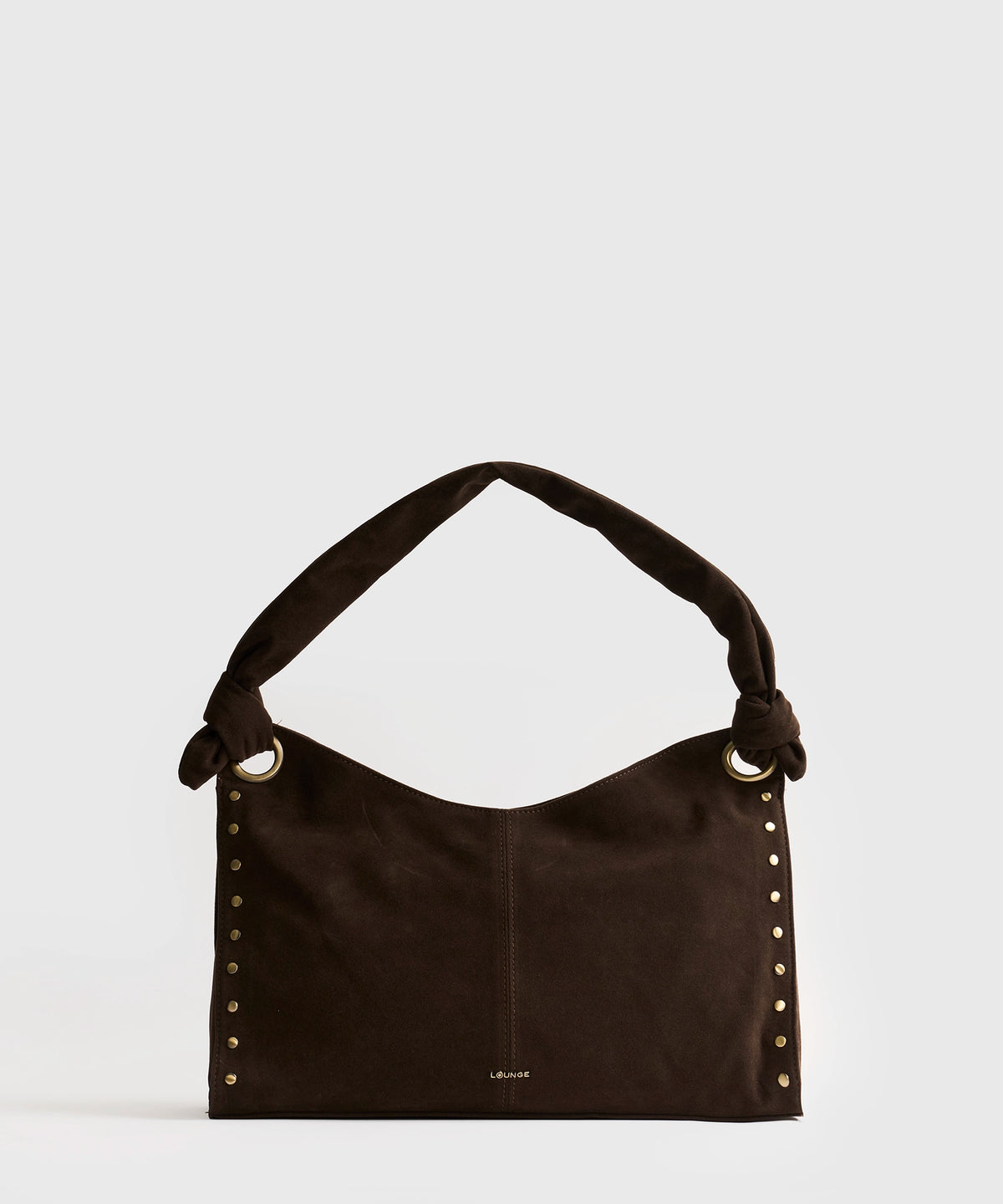 Cartera De Hombro Handle Anudado Tachas Boho