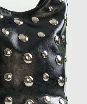 Cartera De Hombro Maxi Tachas Éclat