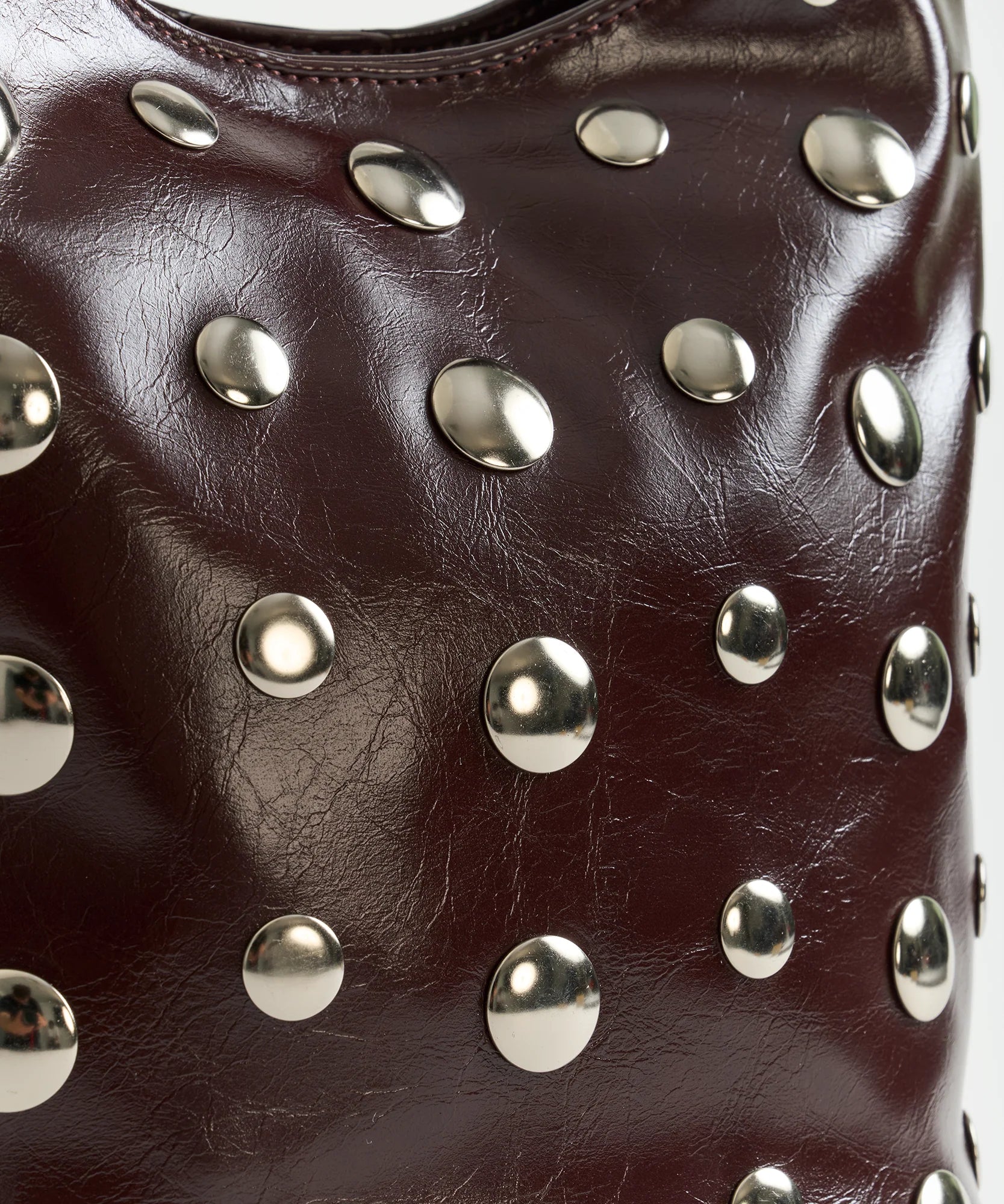 Cartera De Hombro Maxi Tachas Éclat