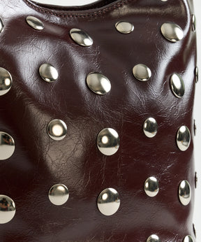 Cartera De Hombro Maxi Tachas Éclat