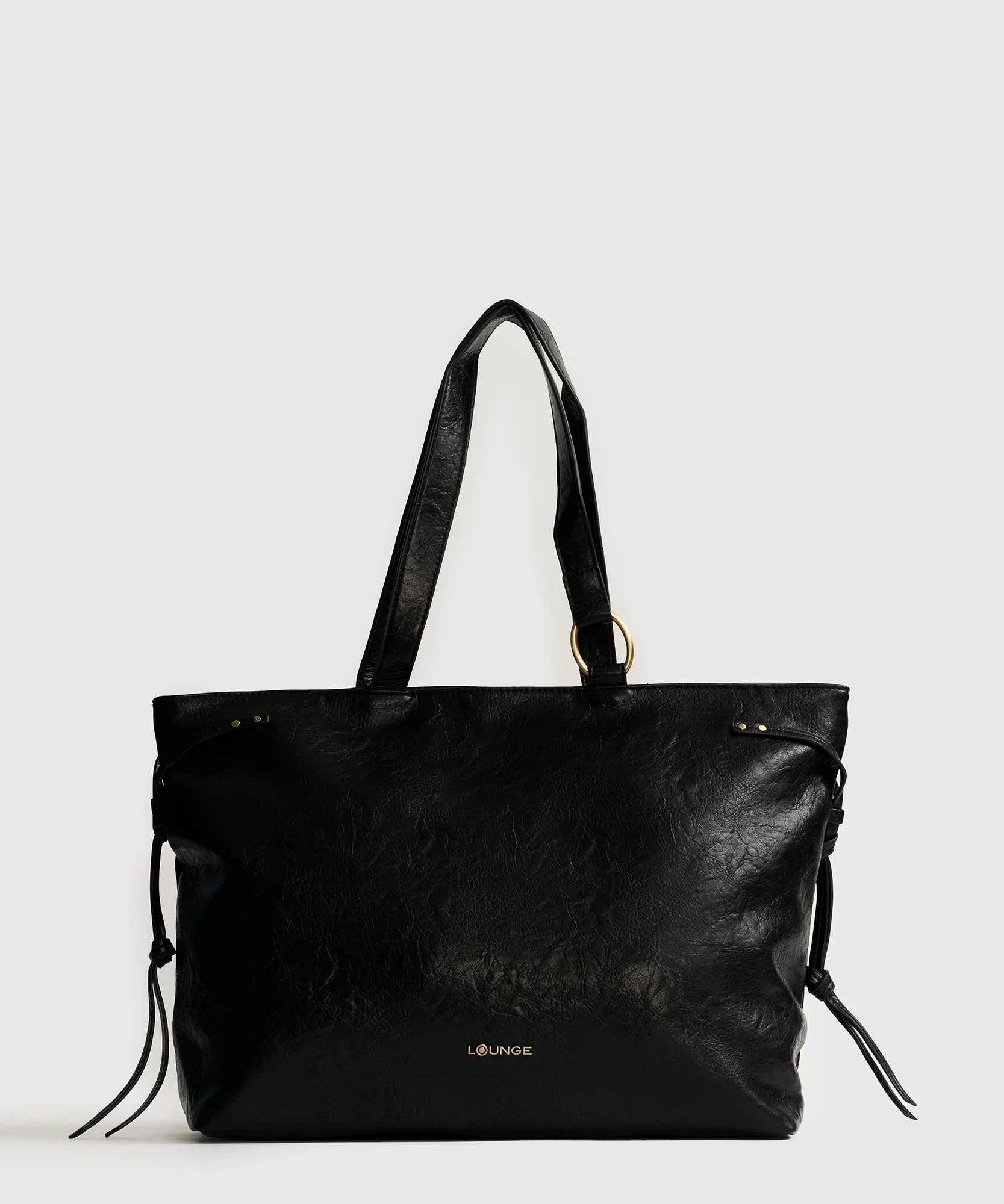 Cartera Tote Argolla Handle Tiritas