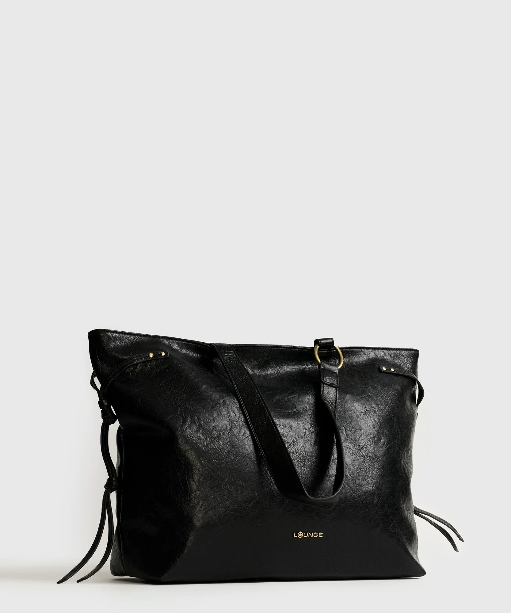 Cartera Tote Argolla Handle Tiritas