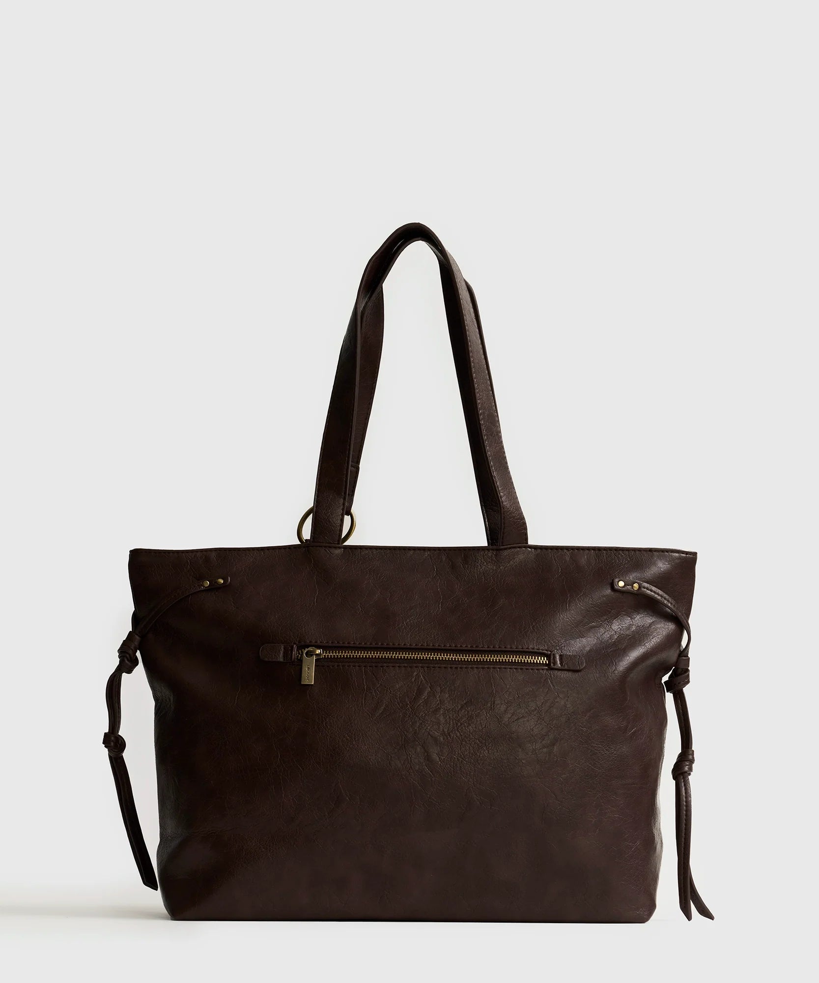 Cartera Tote Argolla Handle Tiritas