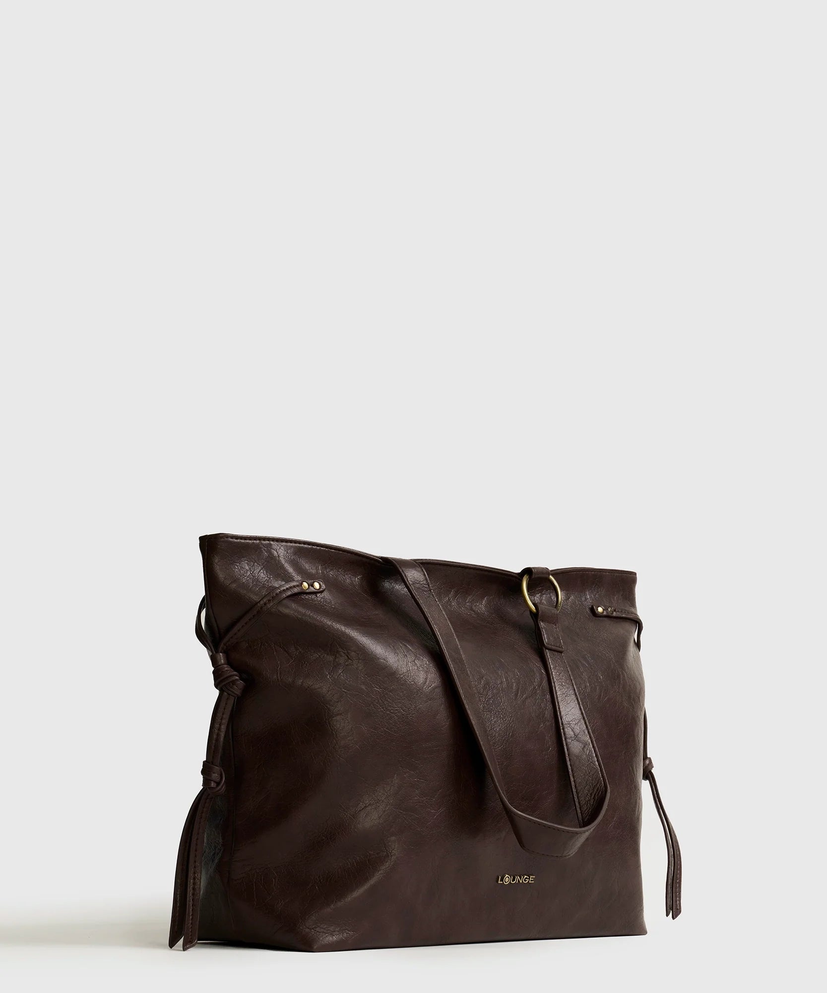 Cartera Tote Argolla Handle Tiritas