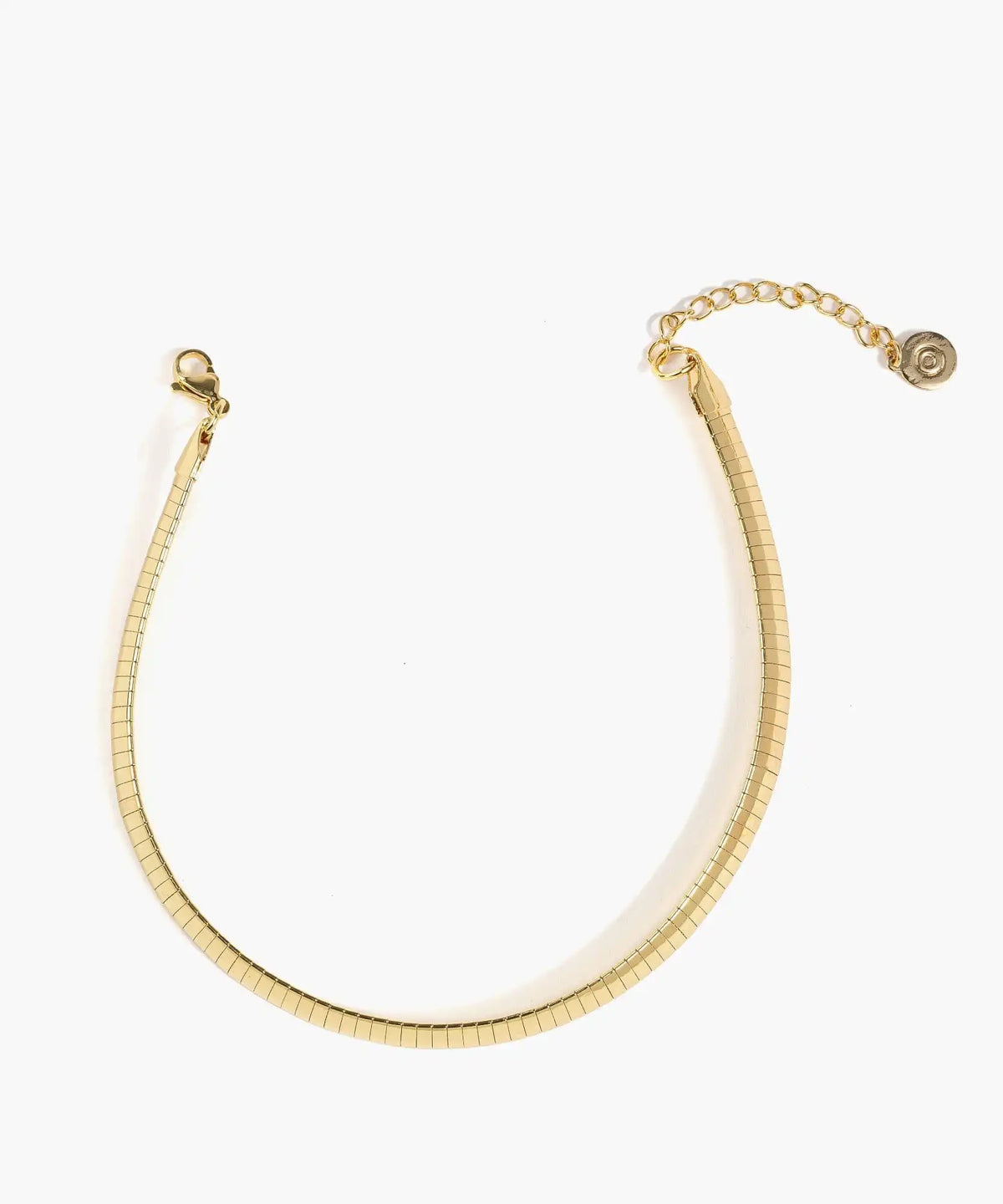 Collar Acero Inoxidable Choker Textura