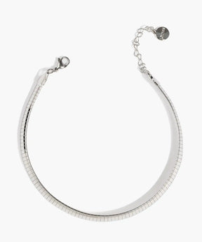 Collar Acero Inoxidable Choker Textura