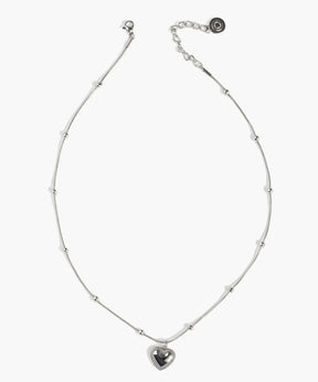 Collar Acero Inoxidable Corazón