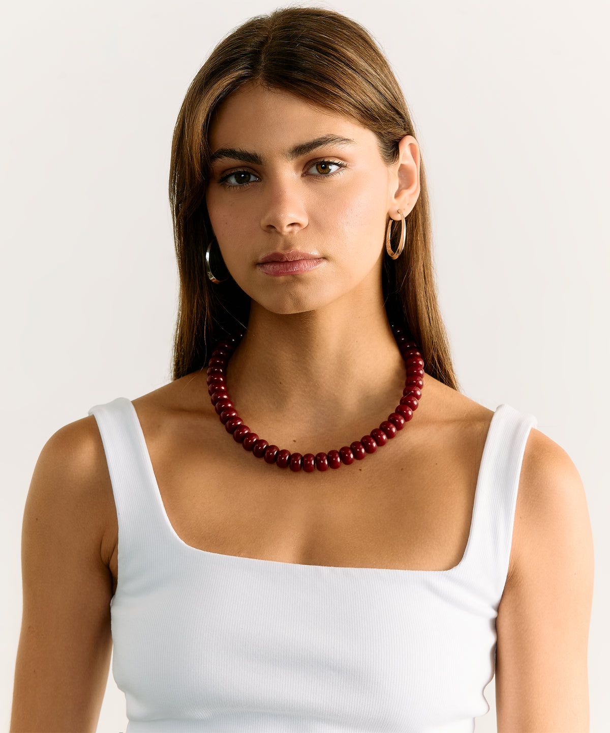 Collar Borlas Aplanadas Street