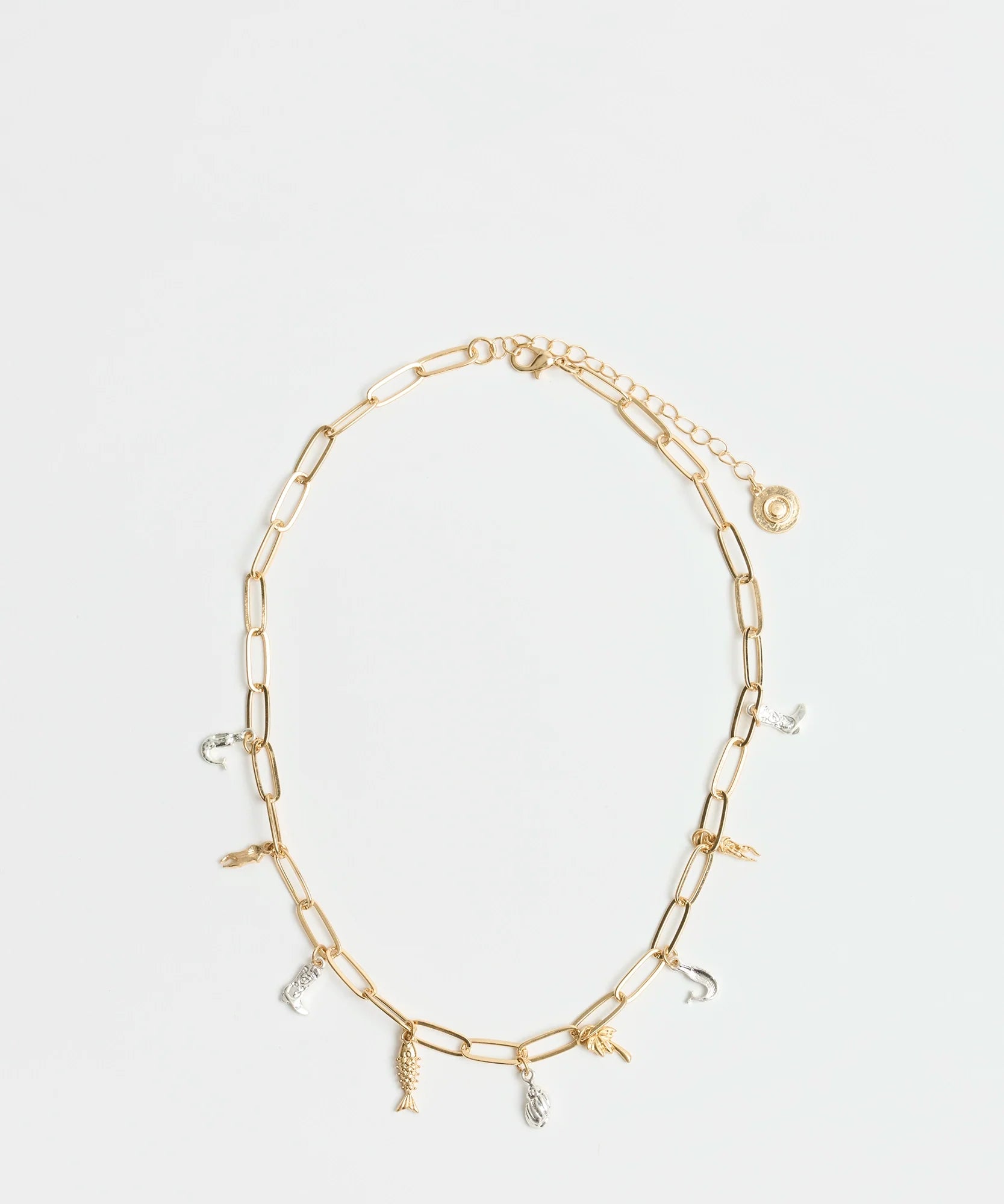 Collar Borlas Aplanadas Street