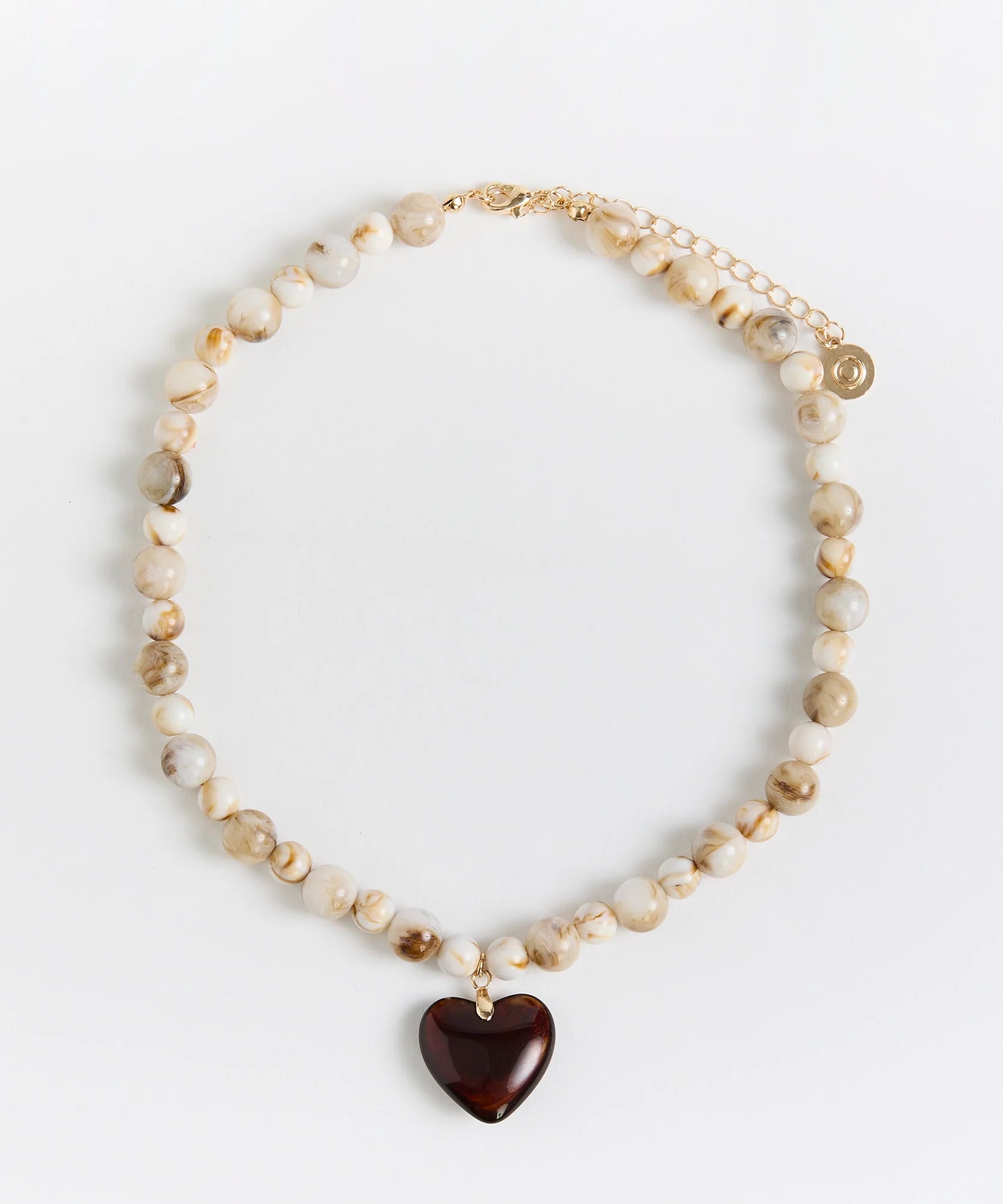 Collar Borlas Y Corazón