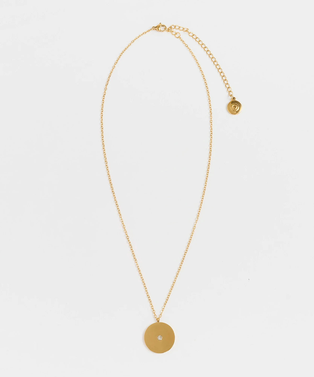 Collar Charm Redondo Punto De Luz Woman