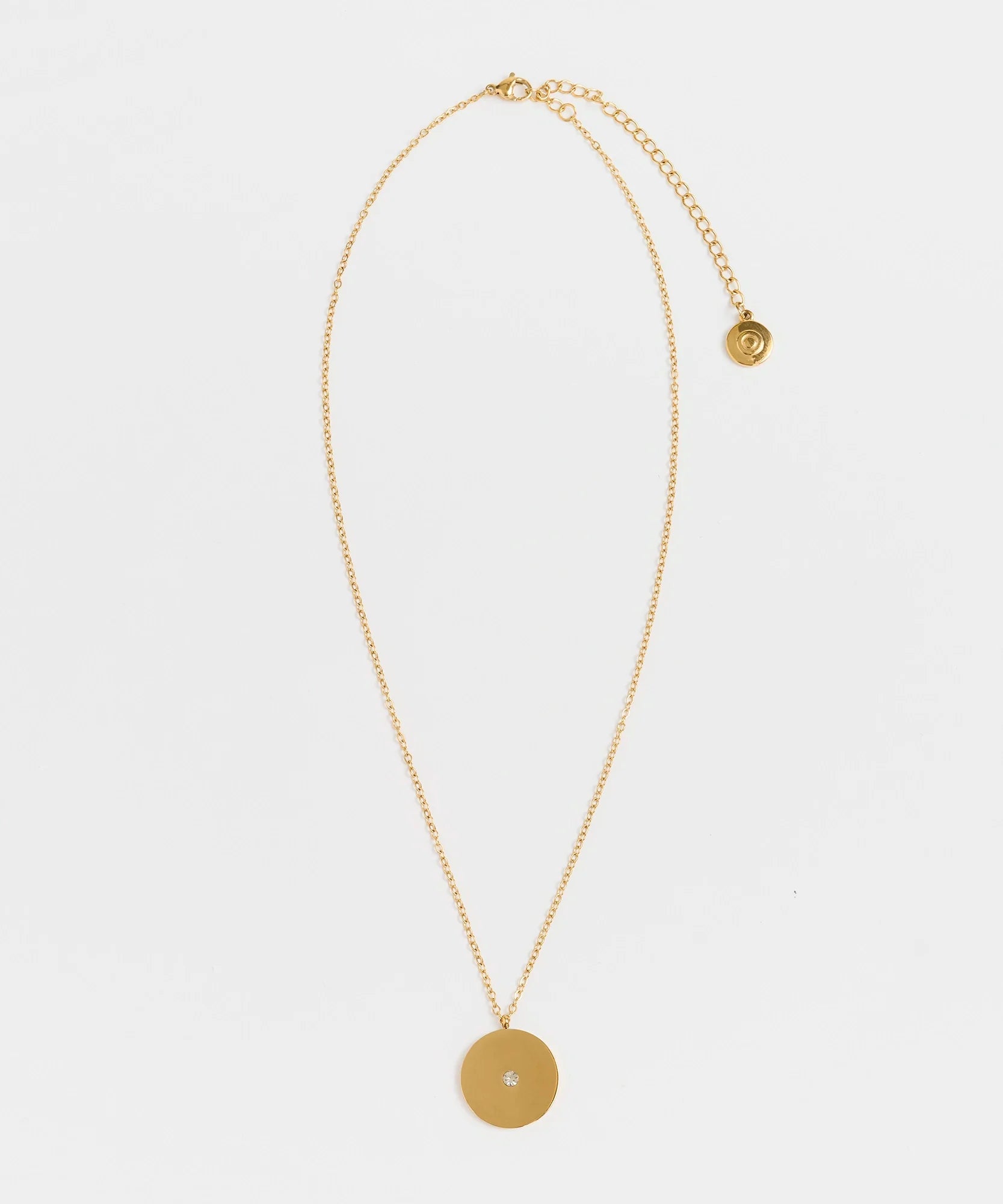 Collar Charm Redondo Punto De Luz Woman