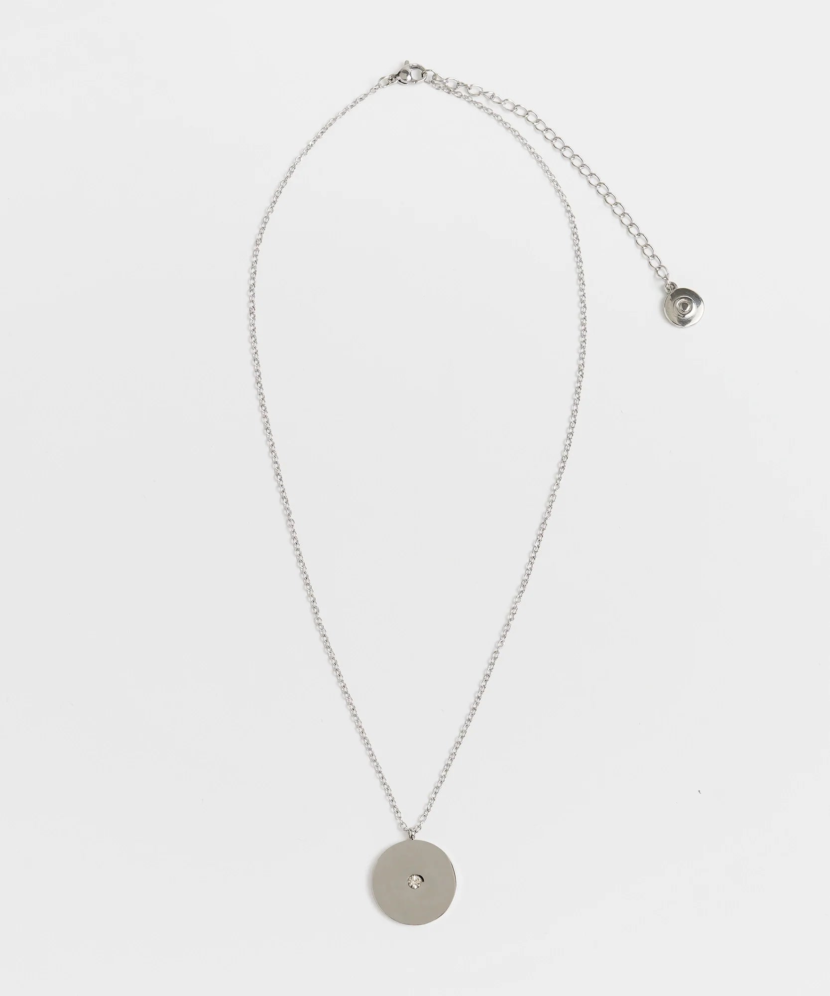 Collar Charm Redondo Punto De Luz Woman