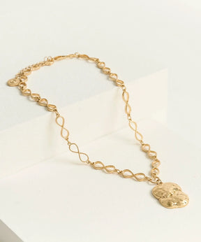 Collar Infinitos Flor Machacada Boho