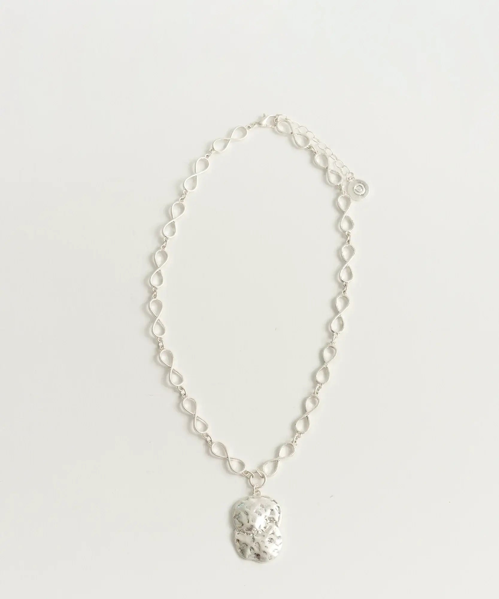 Collar Infinitos Flor Machacada Boho