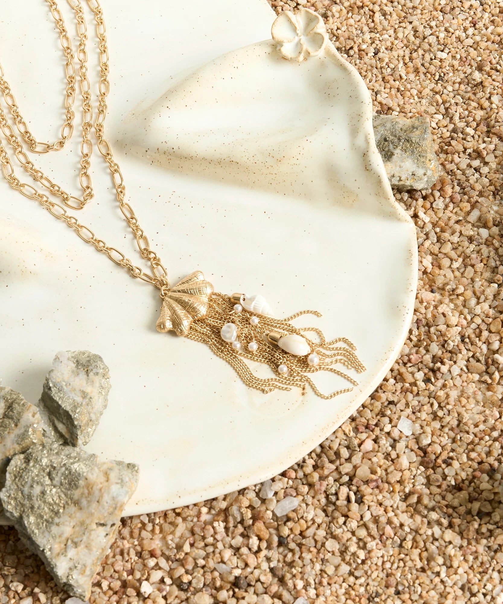 Collar Largo Medusa Tesoros By @Mariaguldman