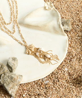 Collar Largo Medusa Tesoros By @Mariaguldman