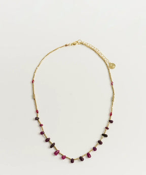 Collar Mostacillas Piedras Boho