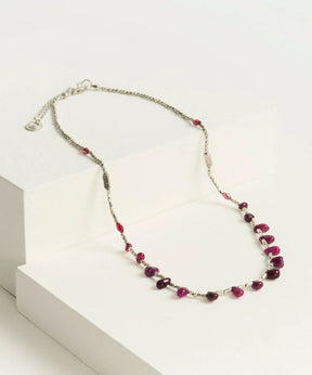 Collar Mostacillas Piedras Boho
