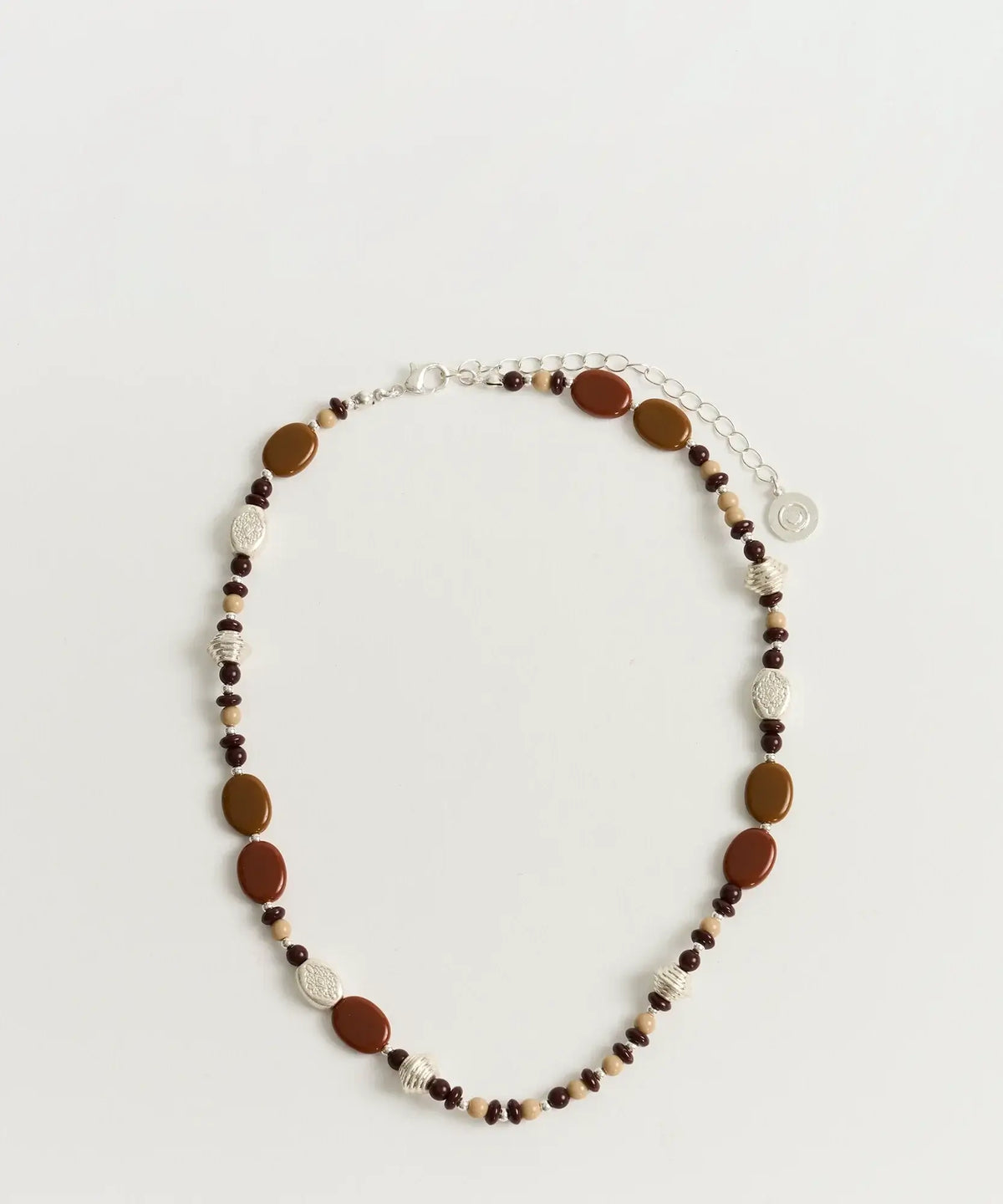 Collar Mostacillas Piedras Resina Boho