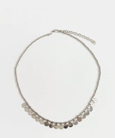 Collar Mostacillas Y Monedas Boho