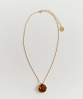 Collar Pelota Resina Colgante Woman