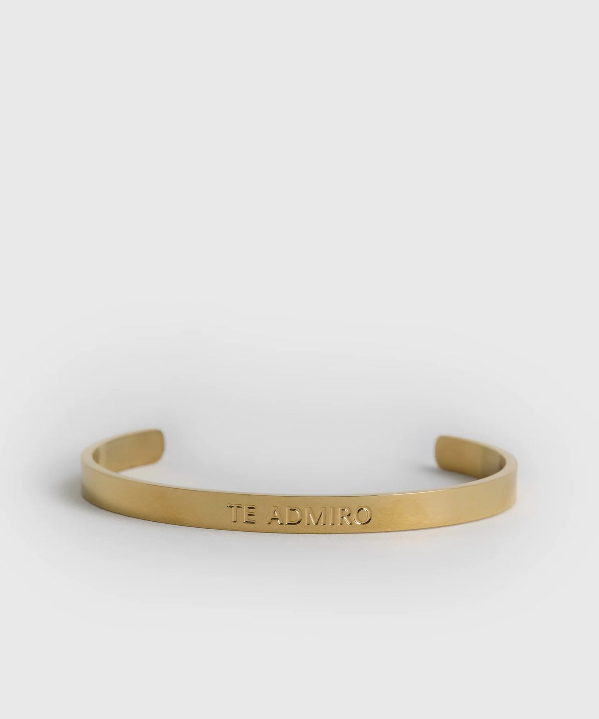 Esclava Mini Strass - Dorado / TE ADMIRO
