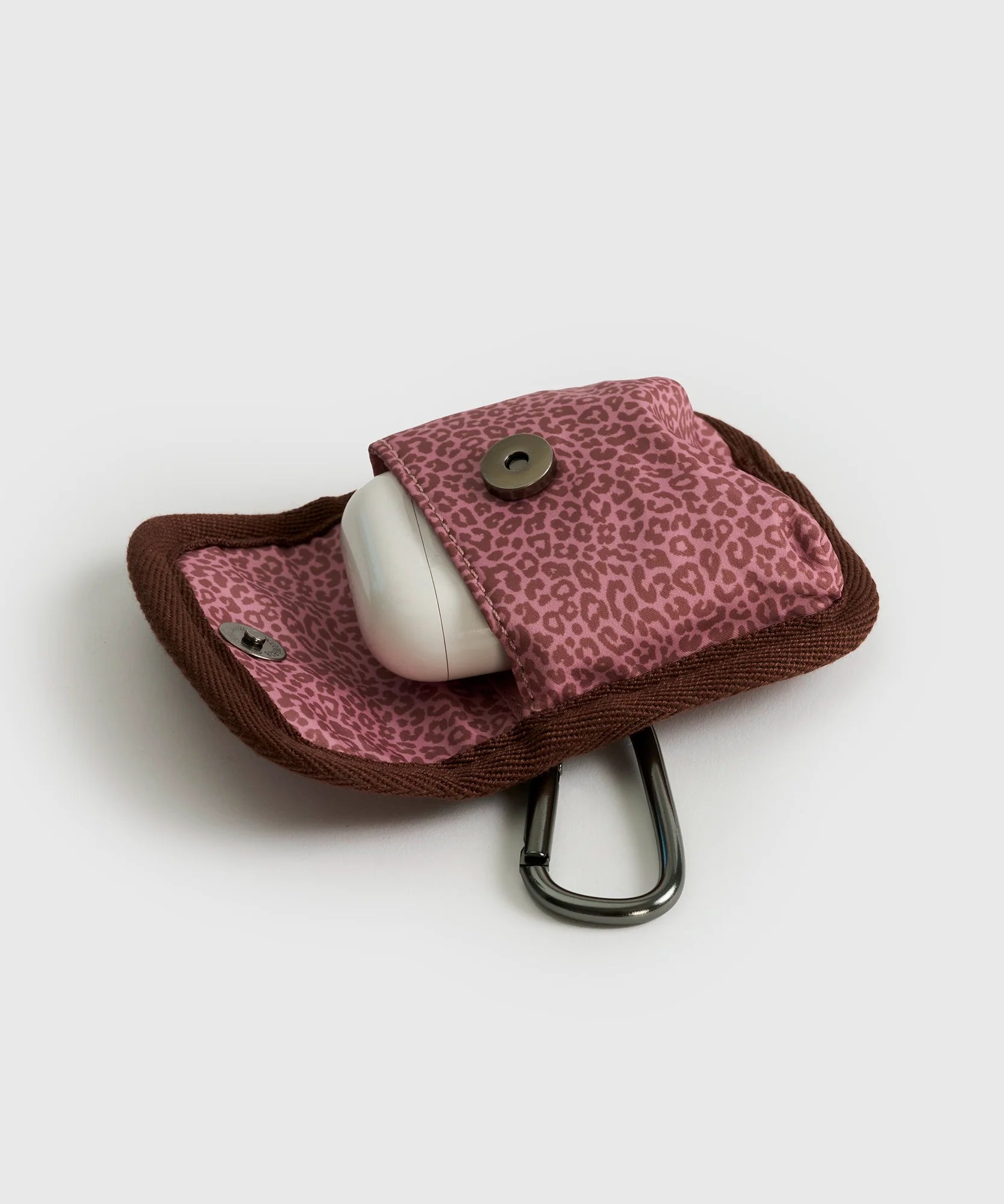 Estuche Audifonos Animal Print Mosquetón