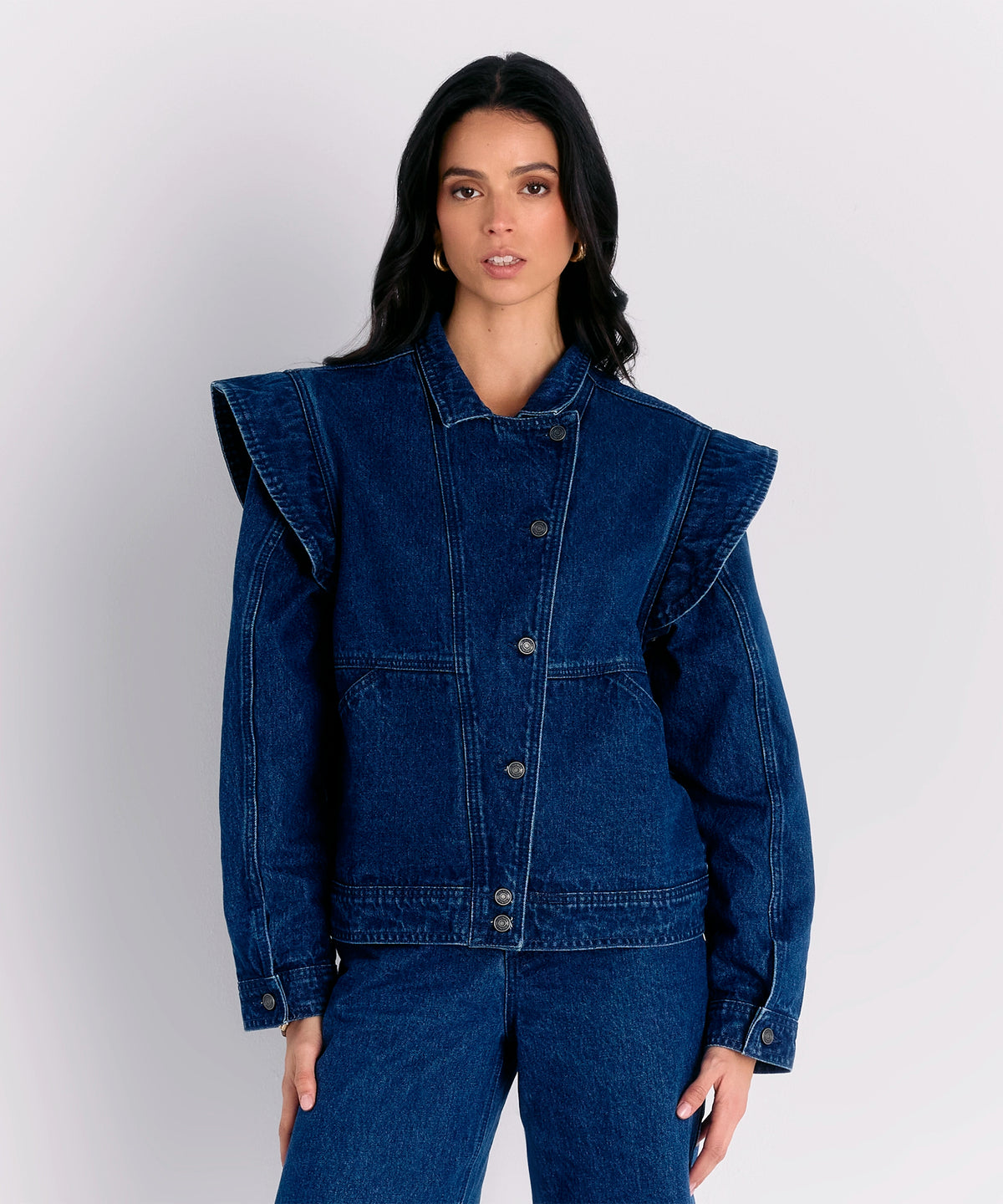 Chaqueta Doble Uso Denim