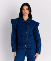 Chaqueta Doble Uso Denim
