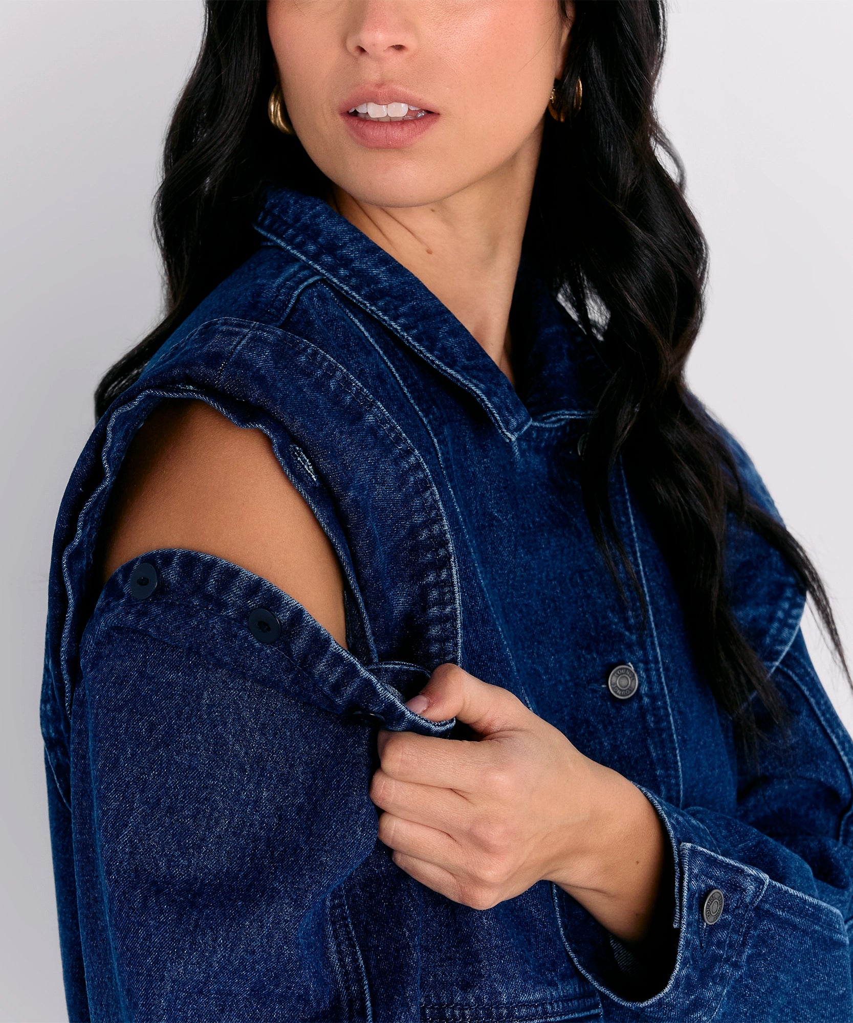 Chaqueta Doble Uso Denim