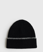 Gorro Piping Bicolor Alto Invierno