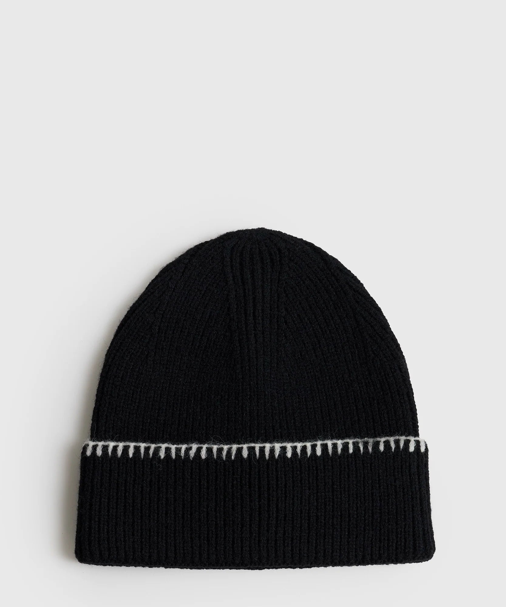 Gorro Piping Bicolor Alto Invierno