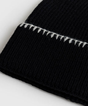 Gorro Piping Bicolor Alto Invierno