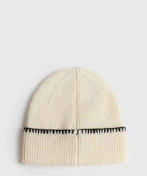 Gorro Piping Bicolor Alto Invierno