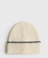 Gorro Piping Bicolor Alto Invierno